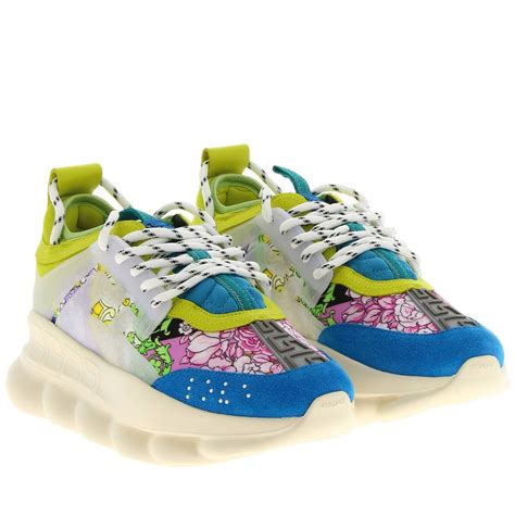 colorful versace sneakers|versace sneakers for women.